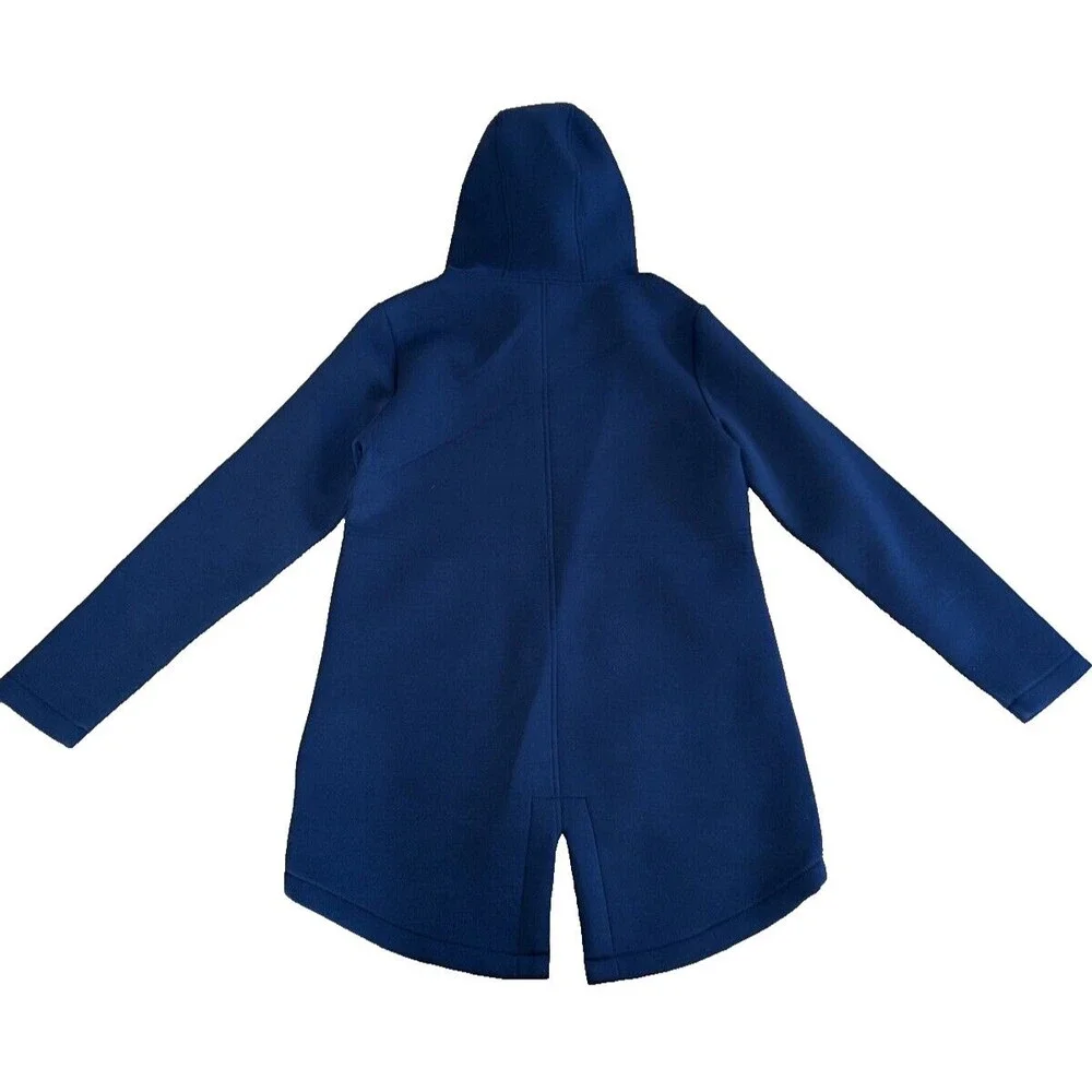 Betsey Johnson Performance Coat Medium Navy zip up Hoodie Sport Full zip